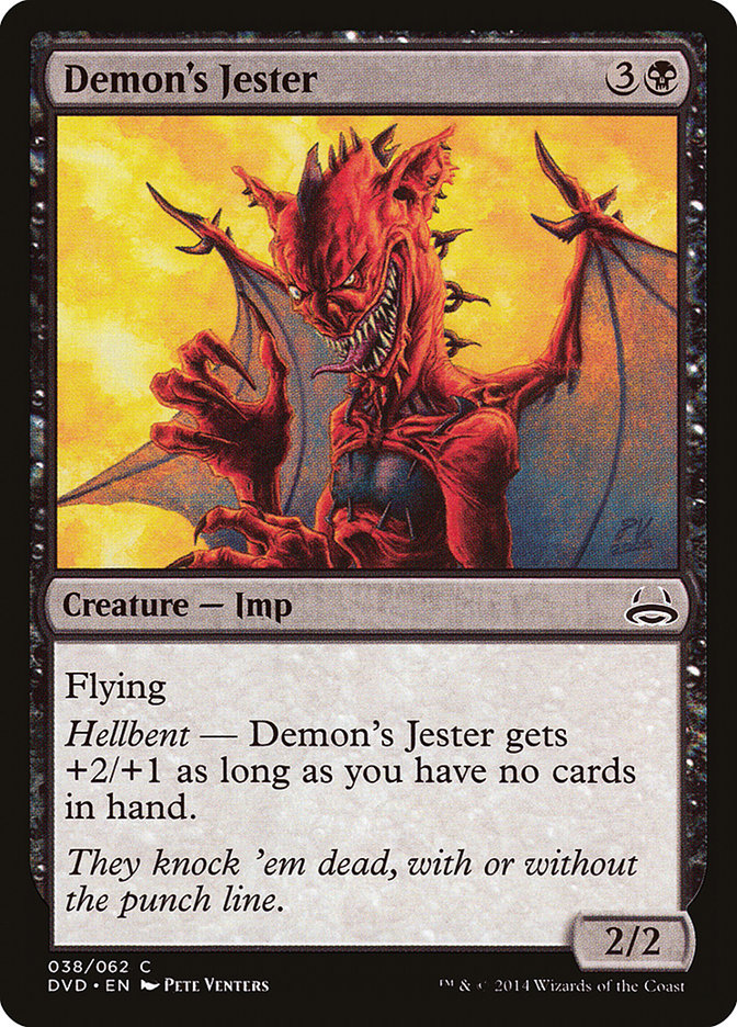 Demon's Jester (Divine vs. Demonic) [Duel Decks Anthology] | Pegasus Games WI