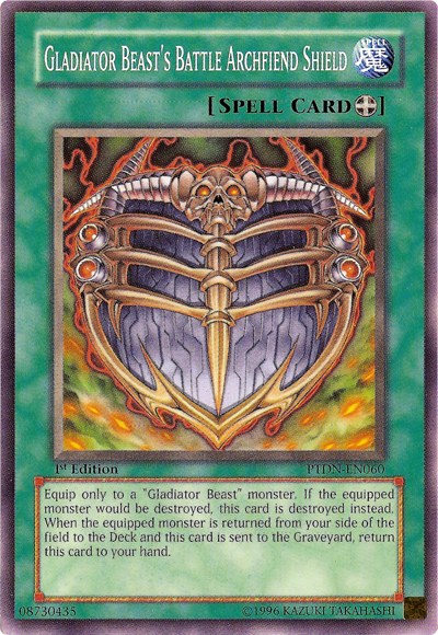 Gladiator Beast's Battle Archfiend Shield [PTDN-EN060] Common | Pegasus Games WI