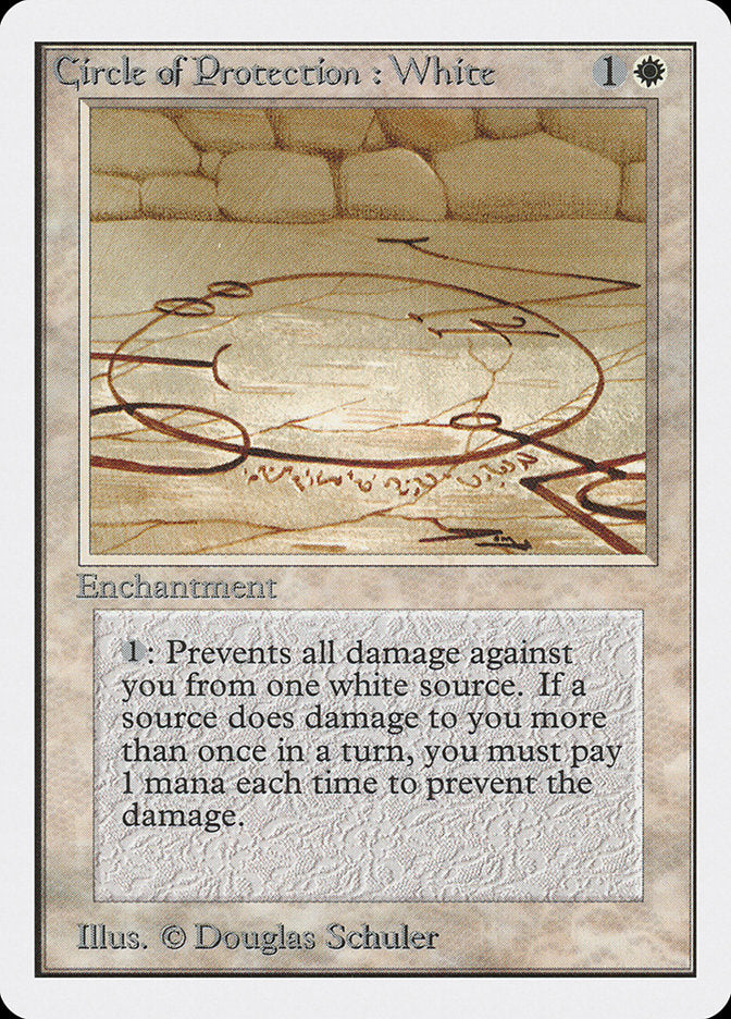Circle of Protection: White [Unlimited Edition] | Pegasus Games WI