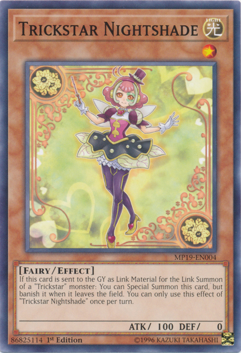 Trickstar Nightshade [MP19-EN004] Common | Pegasus Games WI