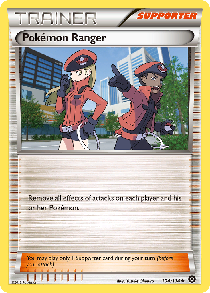 Pokemon Ranger (104/114) [XY: Steam Siege] | Pegasus Games WI