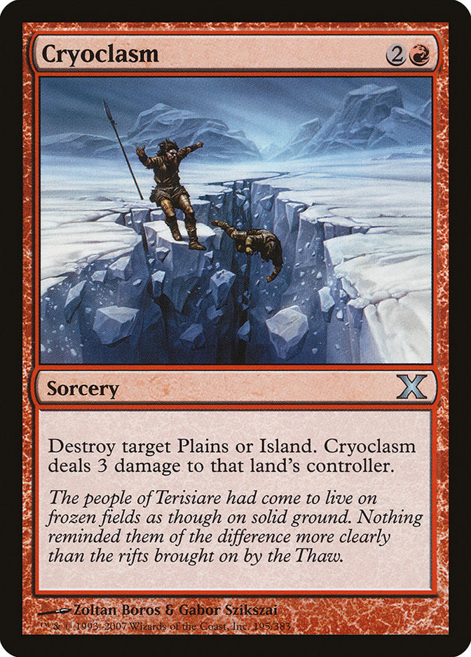 Cryoclasm [Tenth Edition] | Pegasus Games WI