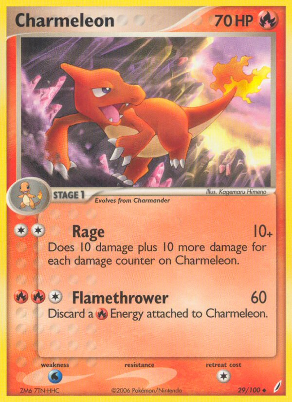 Charmeleon (29/100) [EX: Crystal Guardians] | Pegasus Games WI