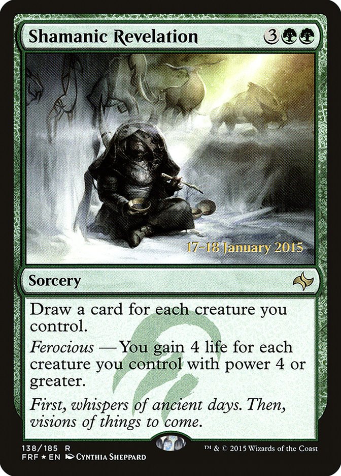 Shamanic Revelation [Fate Reforged Prerelease Promos] | Pegasus Games WI