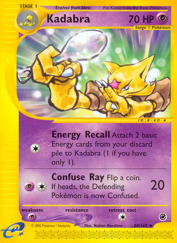 Kadabra (84/165) [Expedition: Base Set] | Pegasus Games WI