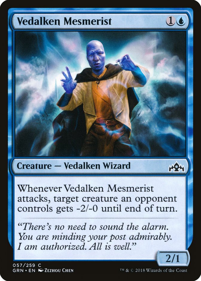 Vedalken Mesmerist [Guilds of Ravnica] | Pegasus Games WI