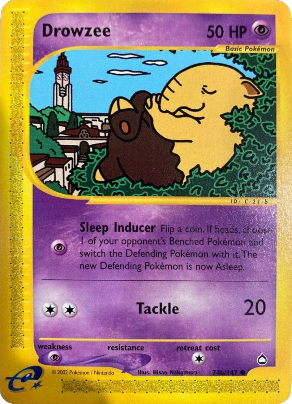 Drowzee (74b/147) [Aquapolis] | Pegasus Games WI