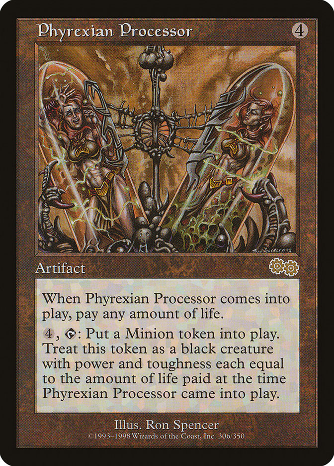 Phyrexian Processor [Urza's Saga] | Pegasus Games WI