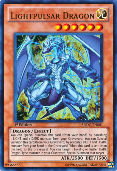Lightpulsar Dragon [SDDC-EN001] Ultra Rare | Pegasus Games WI
