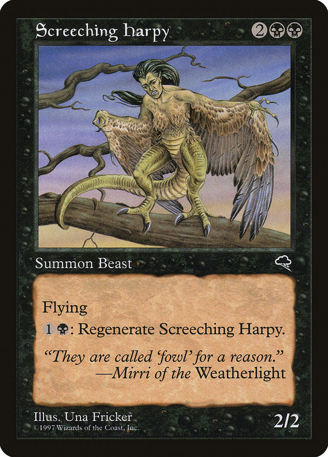 Screeching Harpy [Tempest] | Pegasus Games WI