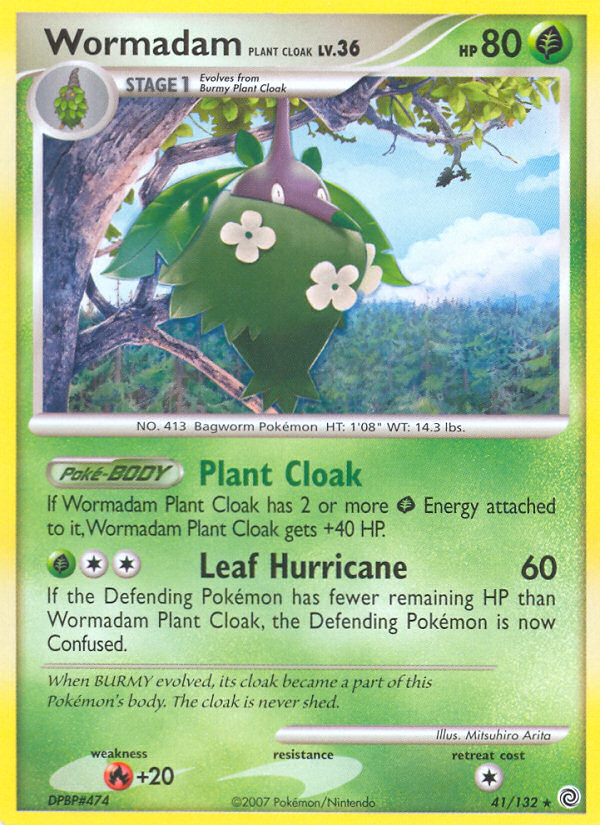 Wormadam Plant Cloak (41/132) [Diamond & Pearl: Secret Wonders] | Pegasus Games WI