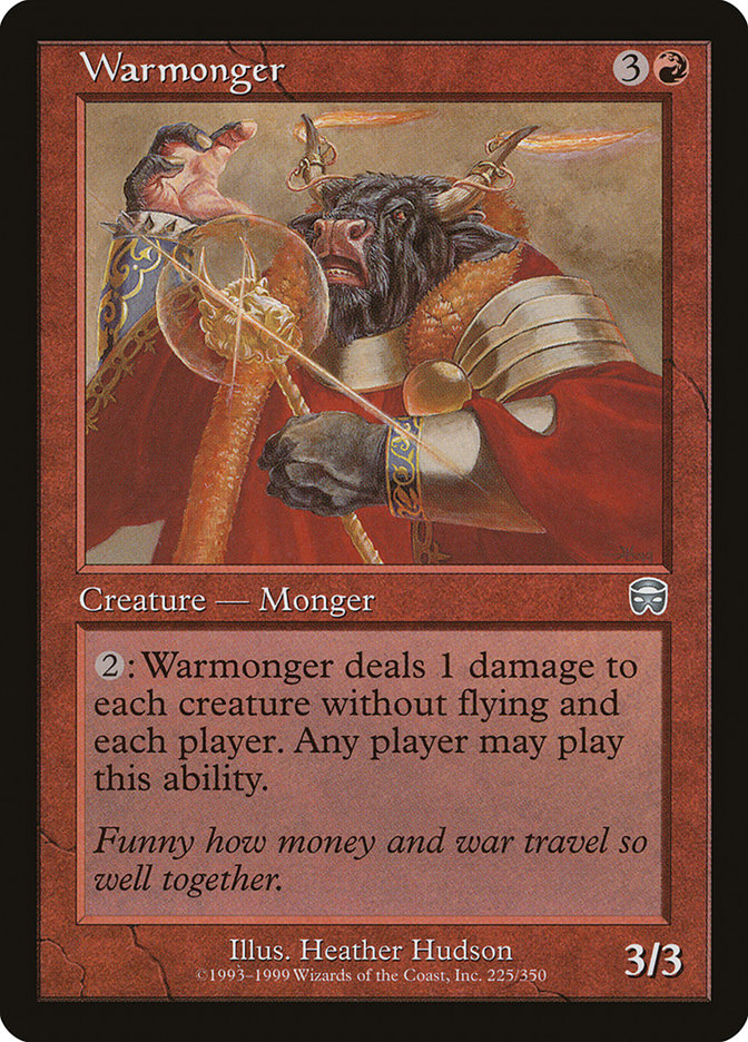 Warmonger [Mercadian Masques] | Pegasus Games WI