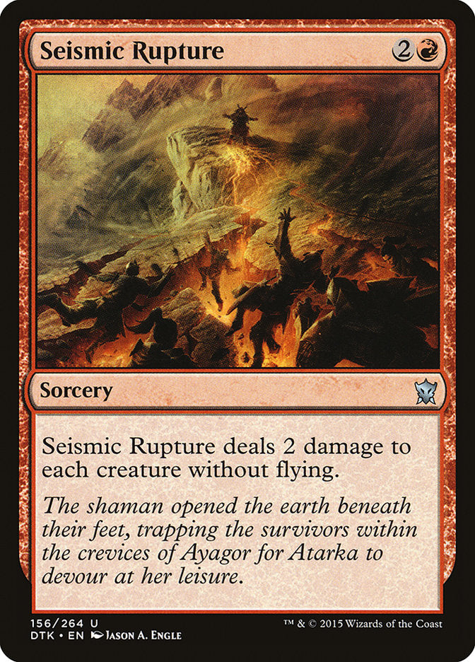 Seismic Rupture [Dragons of Tarkir] | Pegasus Games WI