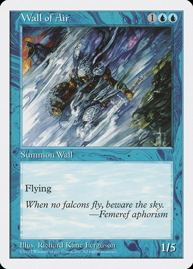Wall of Air [Fifth Edition] | Pegasus Games WI
