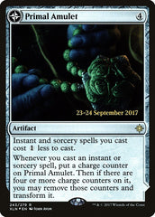 Primal Amulet // Primal Wellspring [Ixalan Prerelease Promos] | Pegasus Games WI