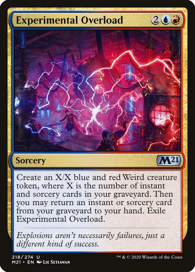 Experimental Overload [Core Set 2021] | Pegasus Games WI