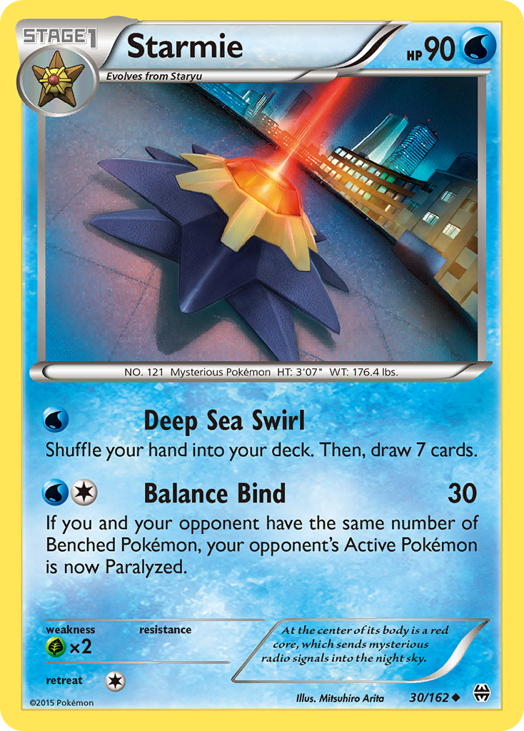 Starmie (30/162) [XY: BREAKthrough] | Pegasus Games WI
