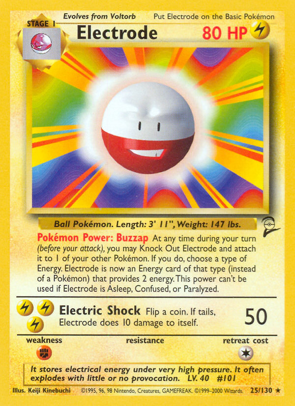 Electrode (25/130) [Base Set 2] | Pegasus Games WI
