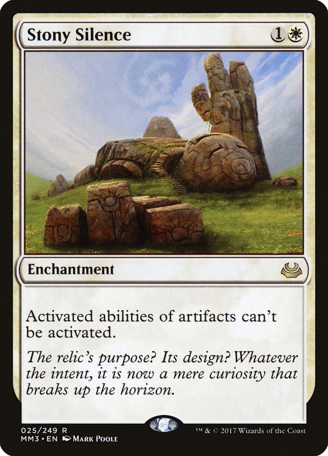Stony Silence [Modern Masters 2017] | Pegasus Games WI