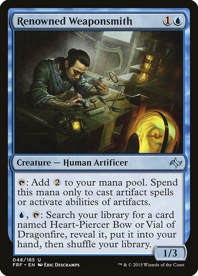 Renowned Weaponsmith [Fate Reforged] | Pegasus Games WI