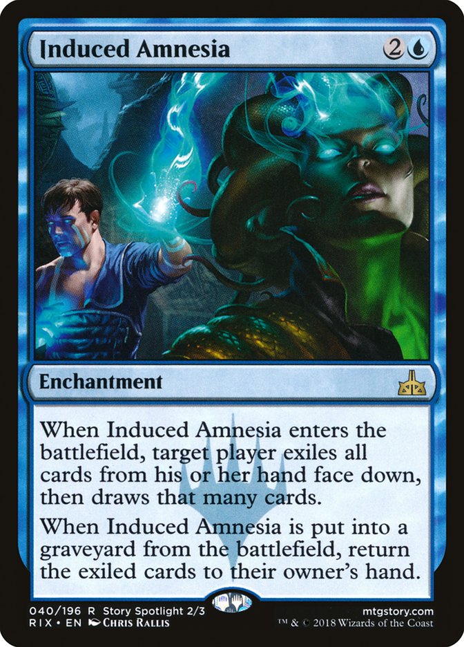Induced Amnesia [Rivals of Ixalan] | Pegasus Games WI