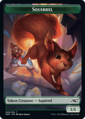 Squirrel // Food (011) Double-Sided Token [Unfinity Tokens] | Pegasus Games WI