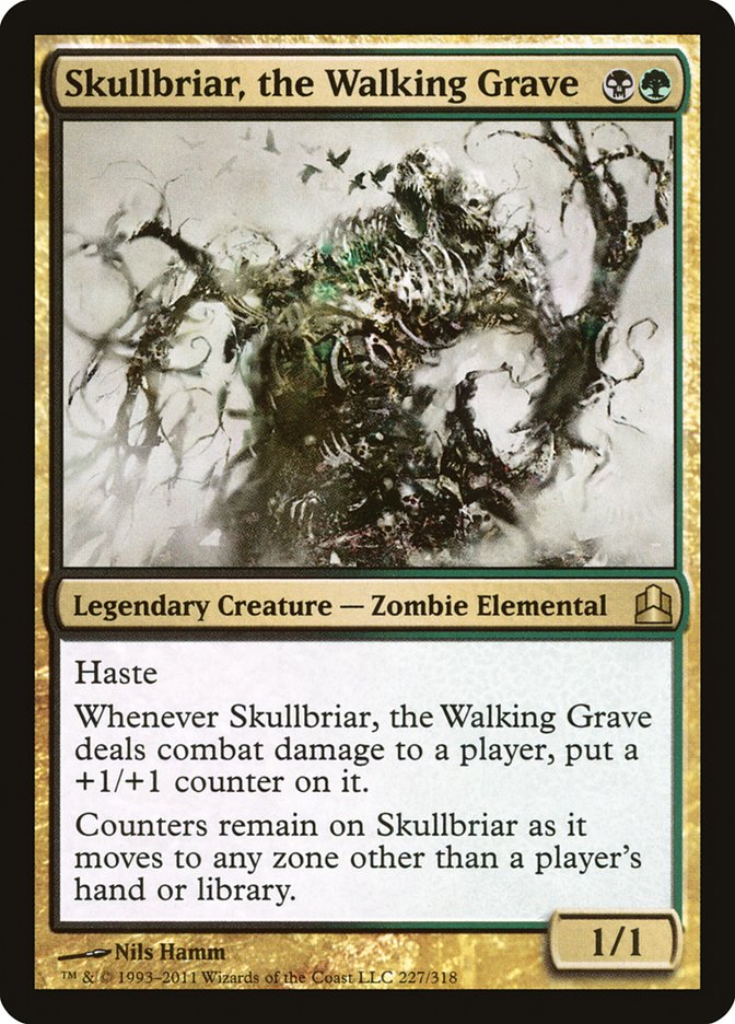 Skullbriar, the Walking Grave [Commander 2011] | Pegasus Games WI