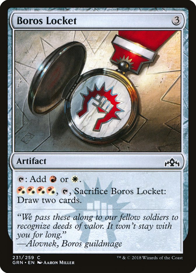 Boros Locket [Guilds of Ravnica] | Pegasus Games WI