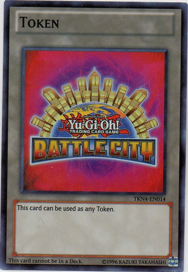 Yu-Gi-Oh! Battle City Token [TKN4-EN014] Super Rare | Pegasus Games WI