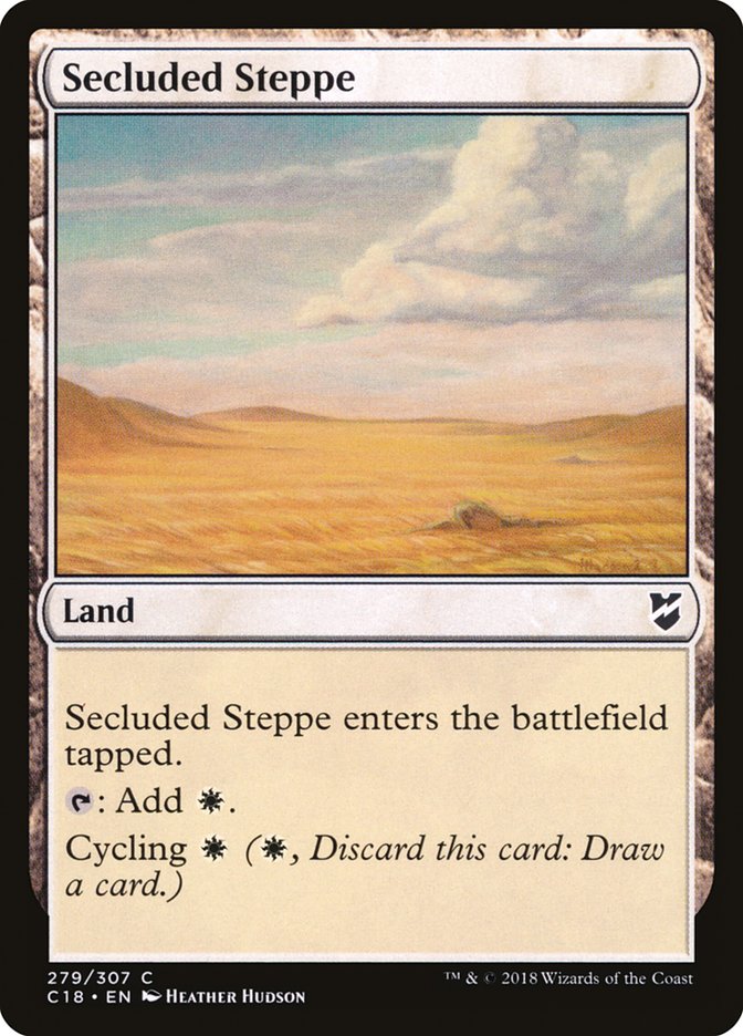 Secluded Steppe [Commander 2018] | Pegasus Games WI