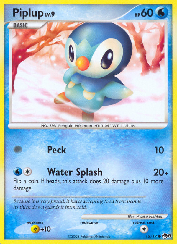 Piplup (15/17) [POP Series 8] | Pegasus Games WI