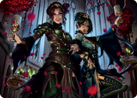 Falkenrath Celebrants 2 Art Card [Innistrad: Crimson Vow Art Series] | Pegasus Games WI