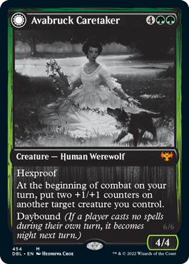 Avabruck Caretaker // Hollowhenge Huntmaster [Innistrad: Double Feature] | Pegasus Games WI