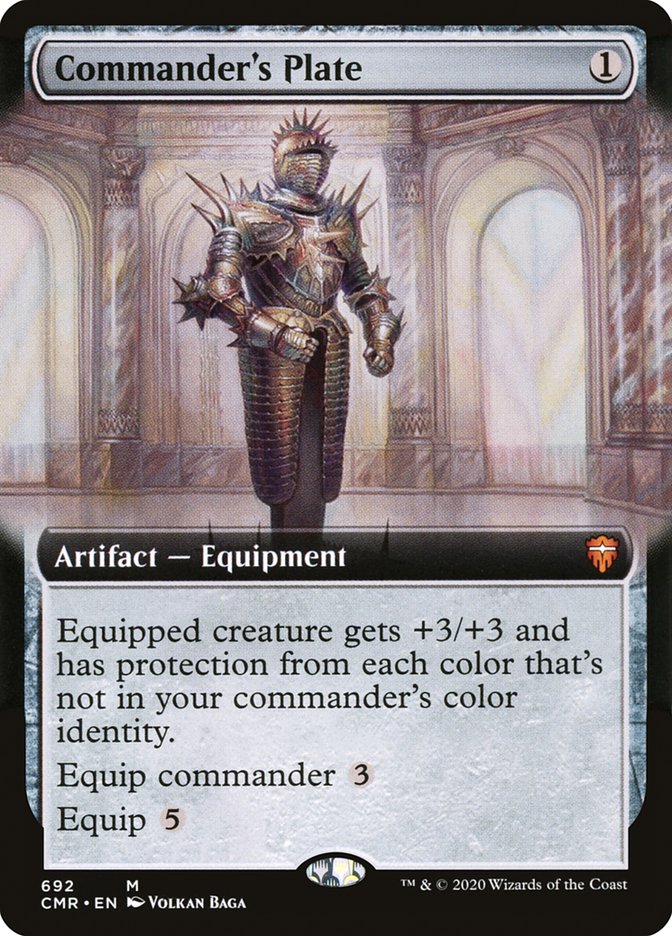 Commander's Plate (Extended Art) [Commander Legends] | Pegasus Games WI