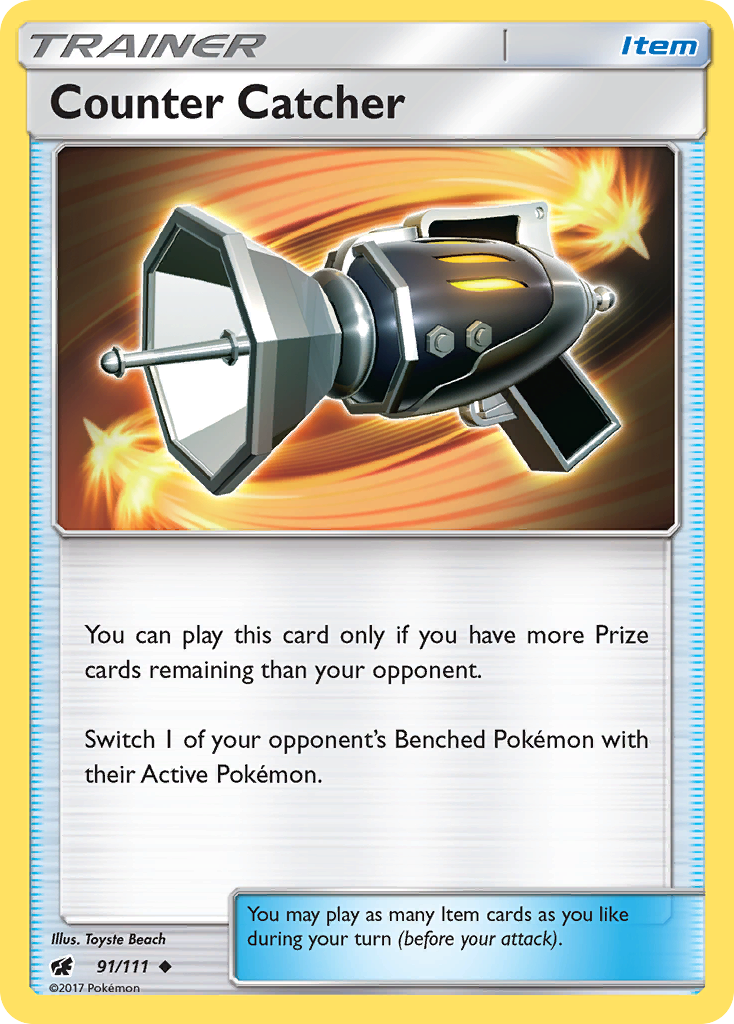 Counter Catcher (91/111) [Sun & Moon: Crimson Invasion] | Pegasus Games WI