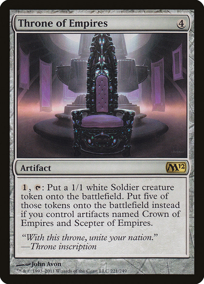 Throne of Empires [Magic 2012] | Pegasus Games WI