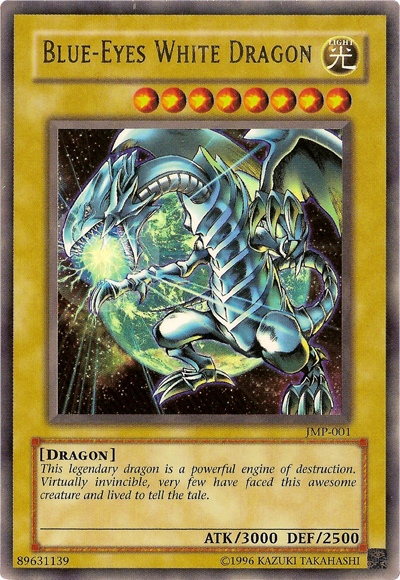 Blue-Eyes White Dragon (JMP-001) [JMP-001] Ultra Rare | Pegasus Games WI