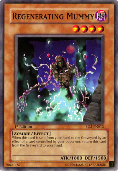 Regenerating Mummy [SD2-EN012] Common | Pegasus Games WI