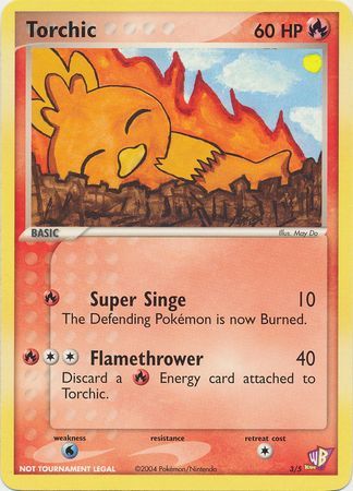 Torchic (3/5) [Kids WB Promos] | Pegasus Games WI