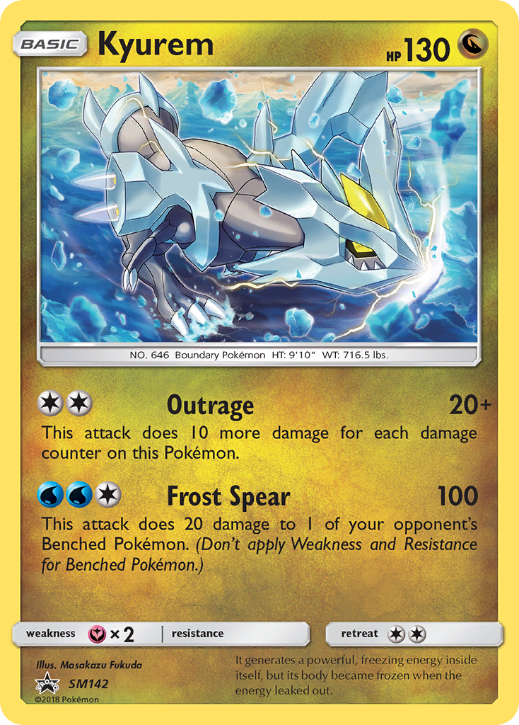 Kyurem (SM142) [Sun & Moon: Black Star Promos] | Pegasus Games WI