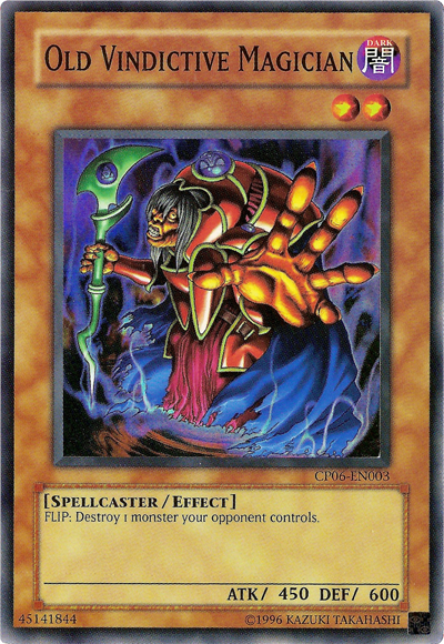 Old Vindictive Magician [CP06-EN003] Super Rare | Pegasus Games WI