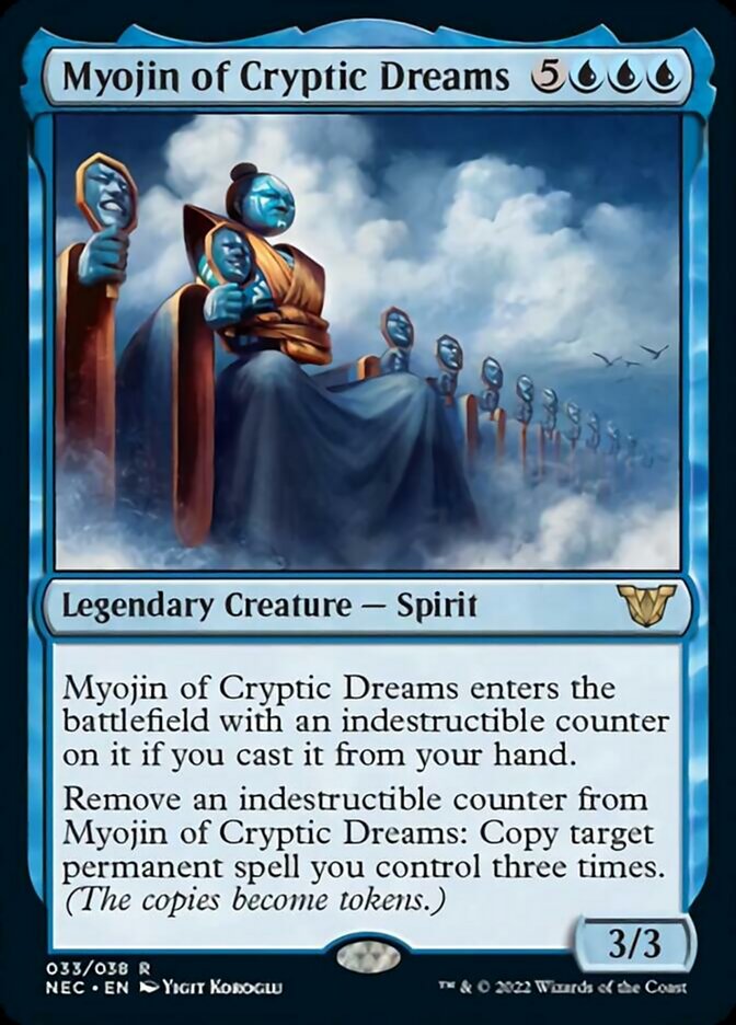 Myojin of Cryptic Dreams [Kamigawa: Neon Dynasty Commander] | Pegasus Games WI