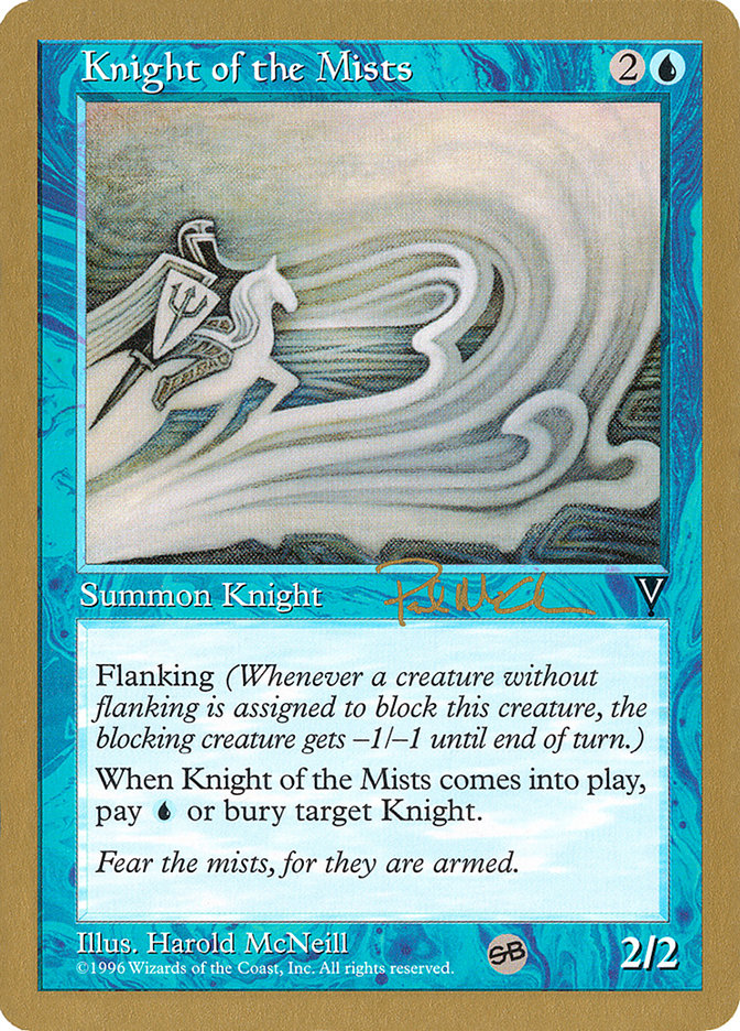 Knight of the Mists (Paul McCabe) (SB) [World Championship Decks 1997] | Pegasus Games WI