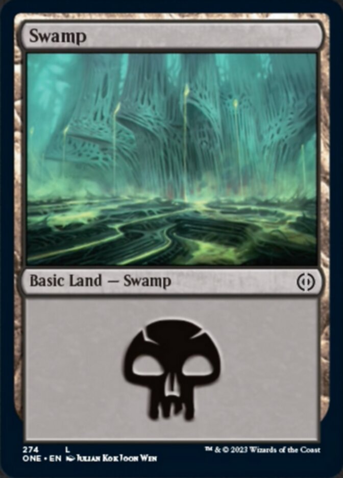 Swamp (274) [Phyrexia: All Will Be One] | Pegasus Games WI