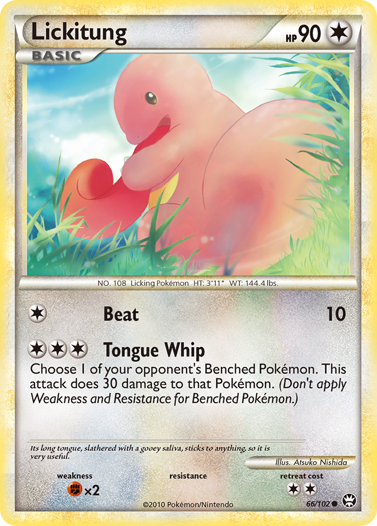 Lickitung (66/102) [HeartGold & SoulSilver: Triumphant] | Pegasus Games WI