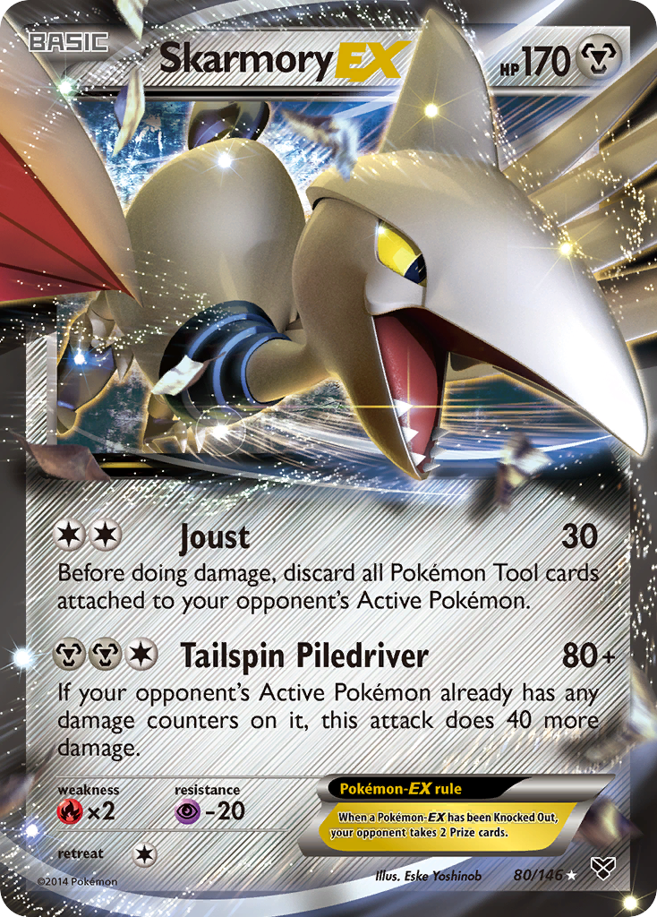 Skarmory EX (80/146) [XY: Base Set] | Pegasus Games WI