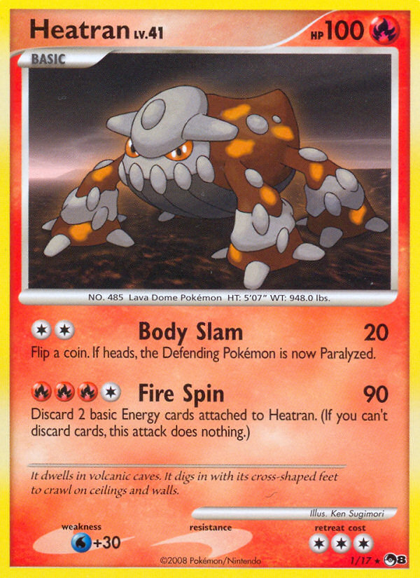 Heatran (1/17) [POP Series 8] | Pegasus Games WI