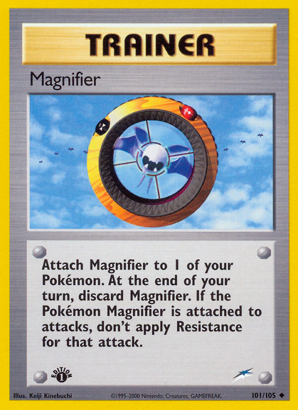 Magnifier (101/105) [Neo Destiny 1st Edition] | Pegasus Games WI