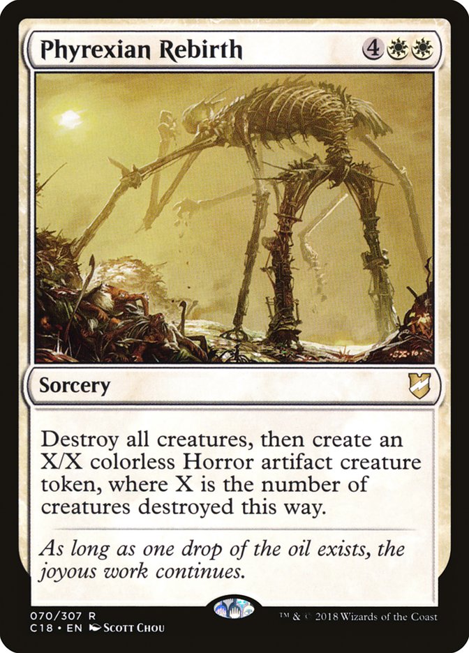 Phyrexian Rebirth [Commander 2018] | Pegasus Games WI