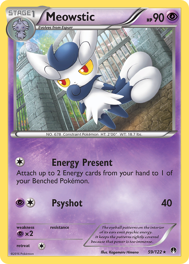 Meowstic (59/122) [XY: BREAKpoint] | Pegasus Games WI